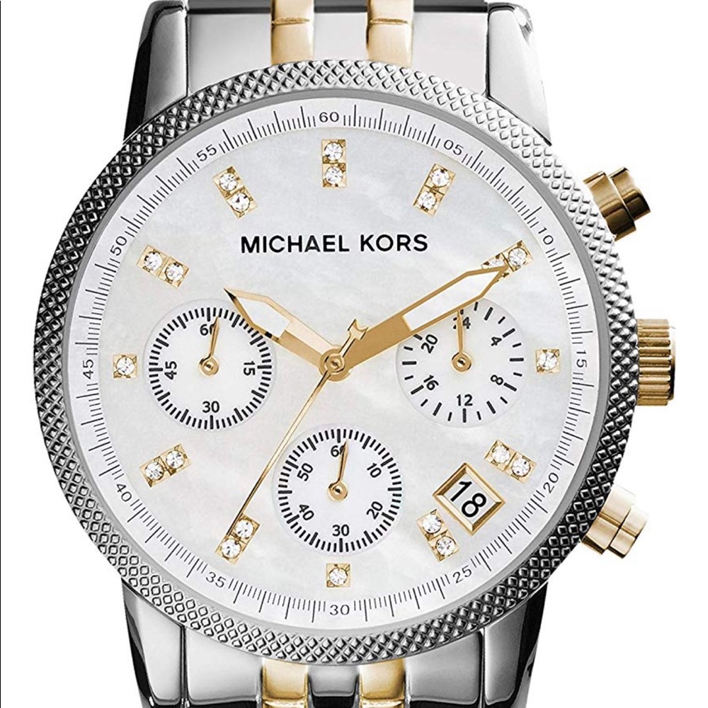 Michael Kors two tone watch